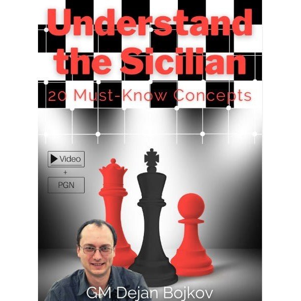 PREMIUM CHESS VIDEO | Modern Chess Understand the Sicilian - 20 Must-Know Concepts by GM Dejan Bojkov (Videos & PGN) - CHESS PREMIUM