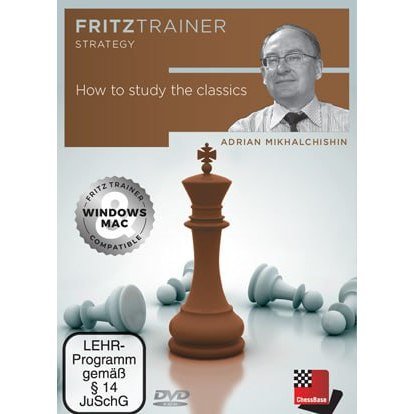 PREMIUM CHESS VIDEO | ChessBase How to study the classics by Adrian Mikhalchishin (SDVL Only) Prot file is included in the pack - CHESS PREMIUM