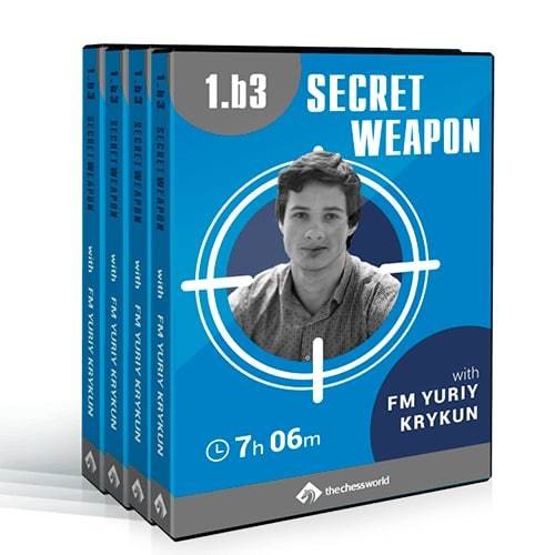 PREMIUM CHESS VIDEO | The Chess World 1.b3 Secret Weapon With FM Yuriy Krykun - CHESS PREMIUM