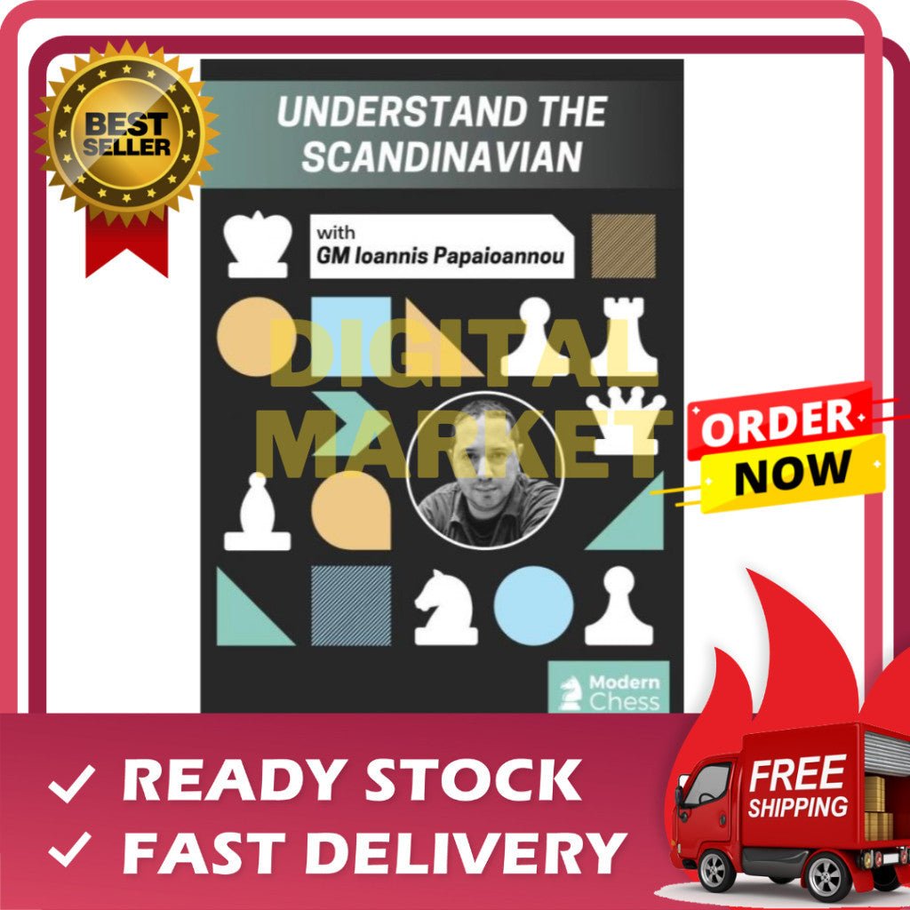 PREMIUM CHESS VIDEO BEST SELLER Understand the Scandinavian with GM Ioannis Papaioannou (MP4) - CHESS PREMIUM